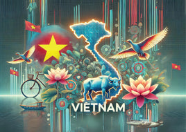 Imaginary Art: Futuristic National Symbols, Vietnam 49