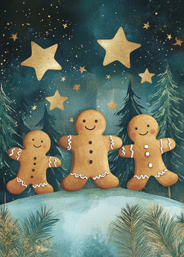 Postcard - Gingerbread (DL61)