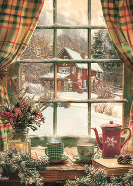 Postcard - Christmas Tea Time (DL12)