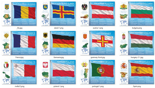 Collector's pack: All Europa FOTW postcards available - 67 postcards