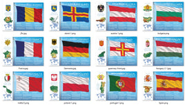 Collector's pack: All Europa FOTW postcards available - 69 postcards