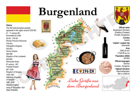 Europe | Austria Federal States MOTW - Burgenland HB19