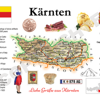 Europe | Austria Federal States MOTW - Carinthia Karnten HB20
