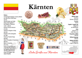 Europa | Österreich Bundesländer MOTW - Kärnten Karnten HB20