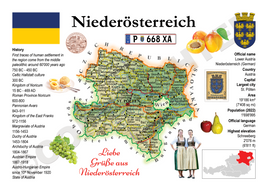 Europa | Österreich Bundesländer MOTW - Niederösterreich Niederosterreich HB21