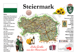 Europe | Austria Federal States MOTW - Steiermark HB23