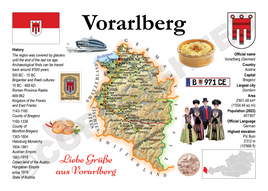 Europa | Österreich Bundesländer MOTW - Vorarlberg HB26