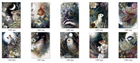 The Dutch Lady Design: The Dark of Winter 10 Postcards Set