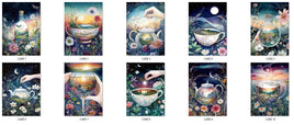 The Dutch Lady Design: World In A Cup