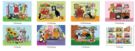 Collector's Pack - Titina and Friends Postcard Set 7 Days of the Week (8 postcards)