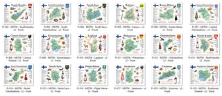 Collector's pack: Europe | Finland Regions all available MOTW (pack of 20 cards)