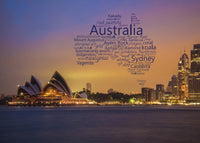 Word Cloud Photo: Australia