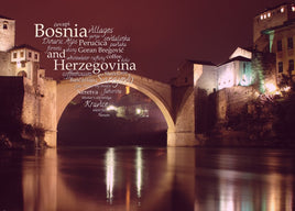 Word Cloud Photo: Bosnia and Herzegovina