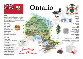 North America | CANADA Provinces - Ontario MOTW CA007