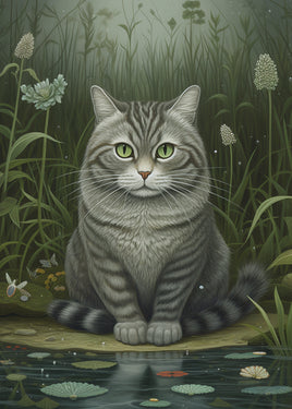 The Dutch Lady Design: Cats 10 Postcards Set