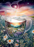 The Dutch Lady Design: World In A Cup