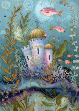 The Dutch Lady Designs: "Under the Sea no. 10" postcard