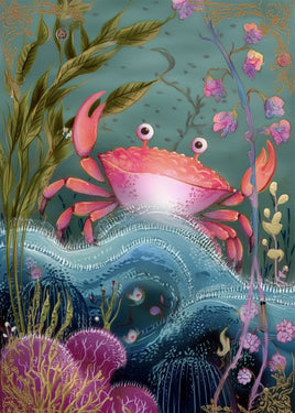 The Dutch Lady Designs: "Under the Sea no. 1" postcard