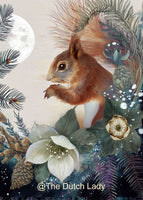 The Dutch Lady Design: The Dark of Winter 10 Postcards Set