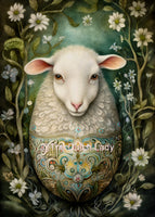 The Dutch Lady Design: Surprise Easter Eggs Postcards