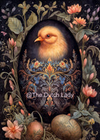 The Dutch Lady Design: Surprise Easter Eggs Postcards