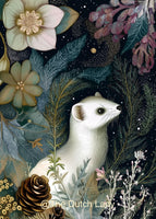 The Dutch Lady Design: The Dark of Winter 10 Postcards Set