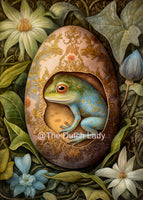 The Dutch Lady Design: Surprise Easter Eggs Postcards