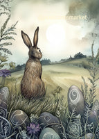 The Dutch Lady Design: The Ostara Hare 10 Postcards Set