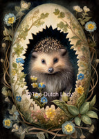 The Dutch Lady Design: Surprise Easter Eggs Postcards