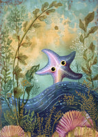 The Dutch Lady Designs: "Under the Sea no. 7" postcard