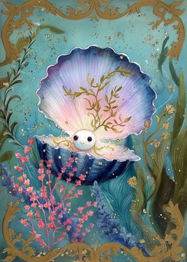 The Dutch Lady Designs: "Under the Sea no. 8" postcard