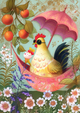 The Dutch Lady Designs: "Relaxed Summer days no. 8" postcard