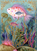The Dutch Lady Designs: "Under the Sea no. 9" postcard