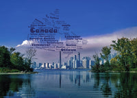 Word Cloud Photo: Canada