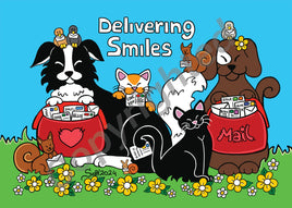 Drawings: Titina and Friends - Delivering Smiles