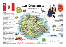 Europe | Spain Autonomous Communities - Canary Islands _  La Gomera MOTW ES_03LG