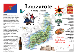Europe | Spain Autonomous Communities - Canary Islands _ Lanzarote MOTW ES_03LZ