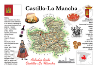Europe | Spain Autonomous Communities - Castilla - La Mancha MOTW ES_06