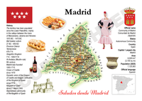 Europe | Spain Autonomous Communities - Madrid MOTW ES_09