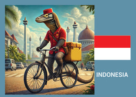 Imaginary Art: Fantasy Mail Delivery, Indonesia