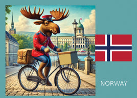 Imaginary Art: Fantasy Mail Delivery, Norway