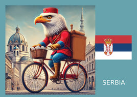 Imaginary Art: Fantasy Mail Delivery, Serbia