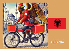 Imaginary Art: Fantasy Mail Delivery, Albania