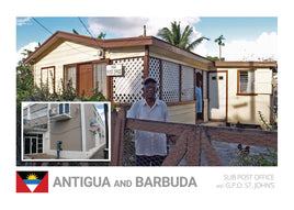 M002 Erstaunliche Orte der Welt: GPO und Unterpostamt von Antigua und Barbuda