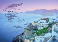 Word Cloud Photo: Greece