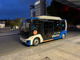 Photo: Public Transport Electric Bus, Nicosia, Cyprus