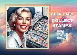 Fantasy Art (HB22) - Keep Calm and Collect Stamps