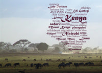 Word Cloud Photo: Kenya