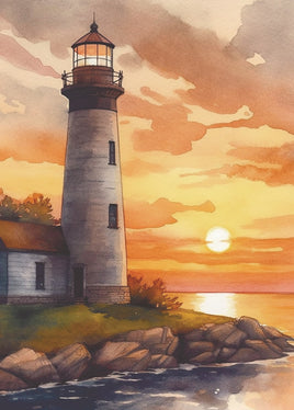 Postcard - Lighthouse Model 1 (DL88)