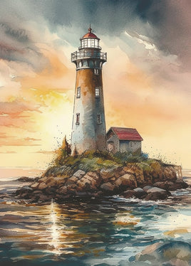 Postcard - Lighthouse Model 6 (DL82)